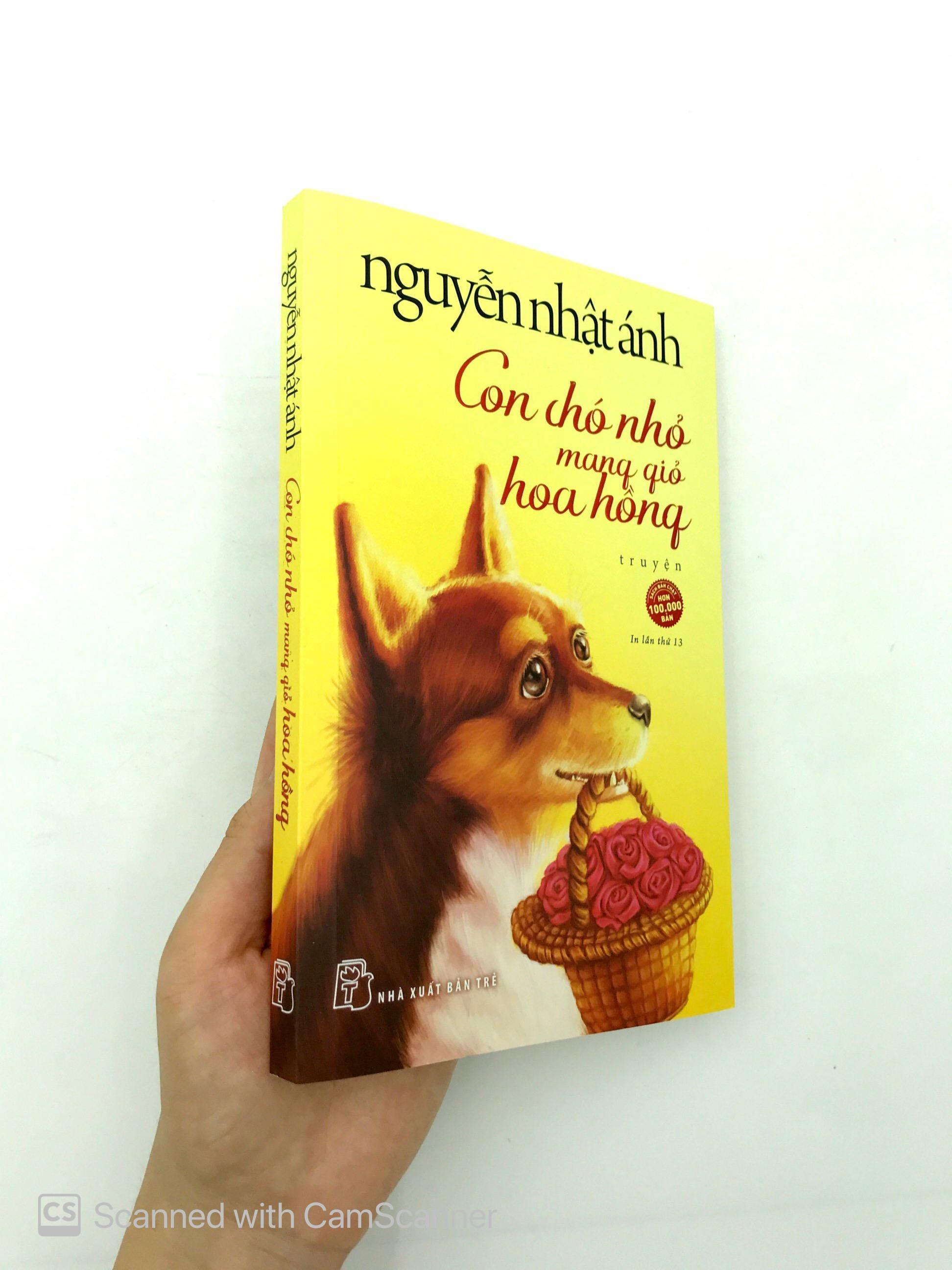 Con Chó Nhỏ Mang Giỏ Hoa Hồng (Tái Bản)