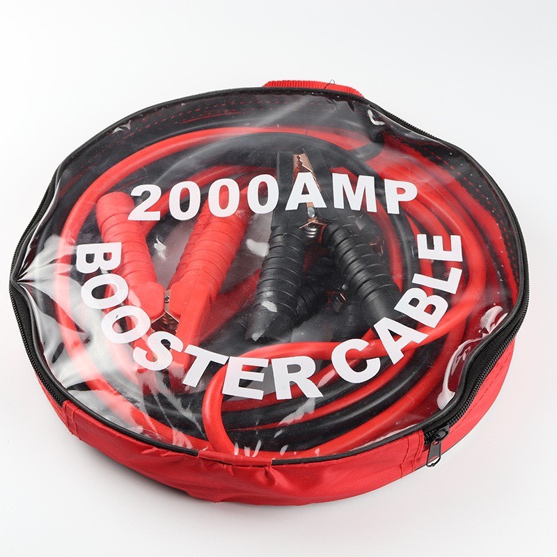Dây Câu Kích Bình Ắc Quy Cứu Hộ Ô Tô xe Hơi 2000AMP Dài 4 Mét - Dây Sạc Bình Ắc Quy Lõi Đồng To Loại Tốt