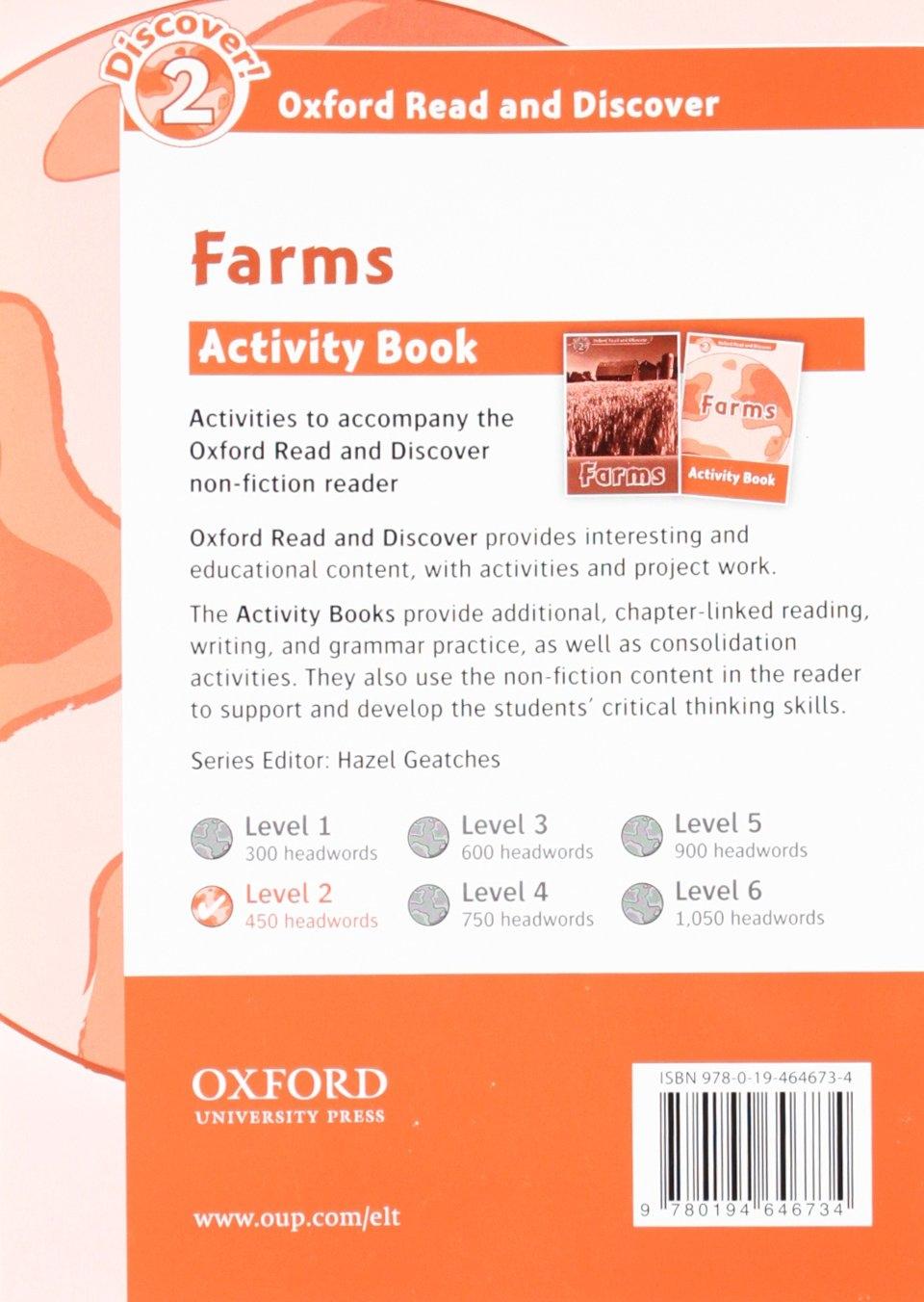Oxford Read and Discover 2: Farms Activity Book