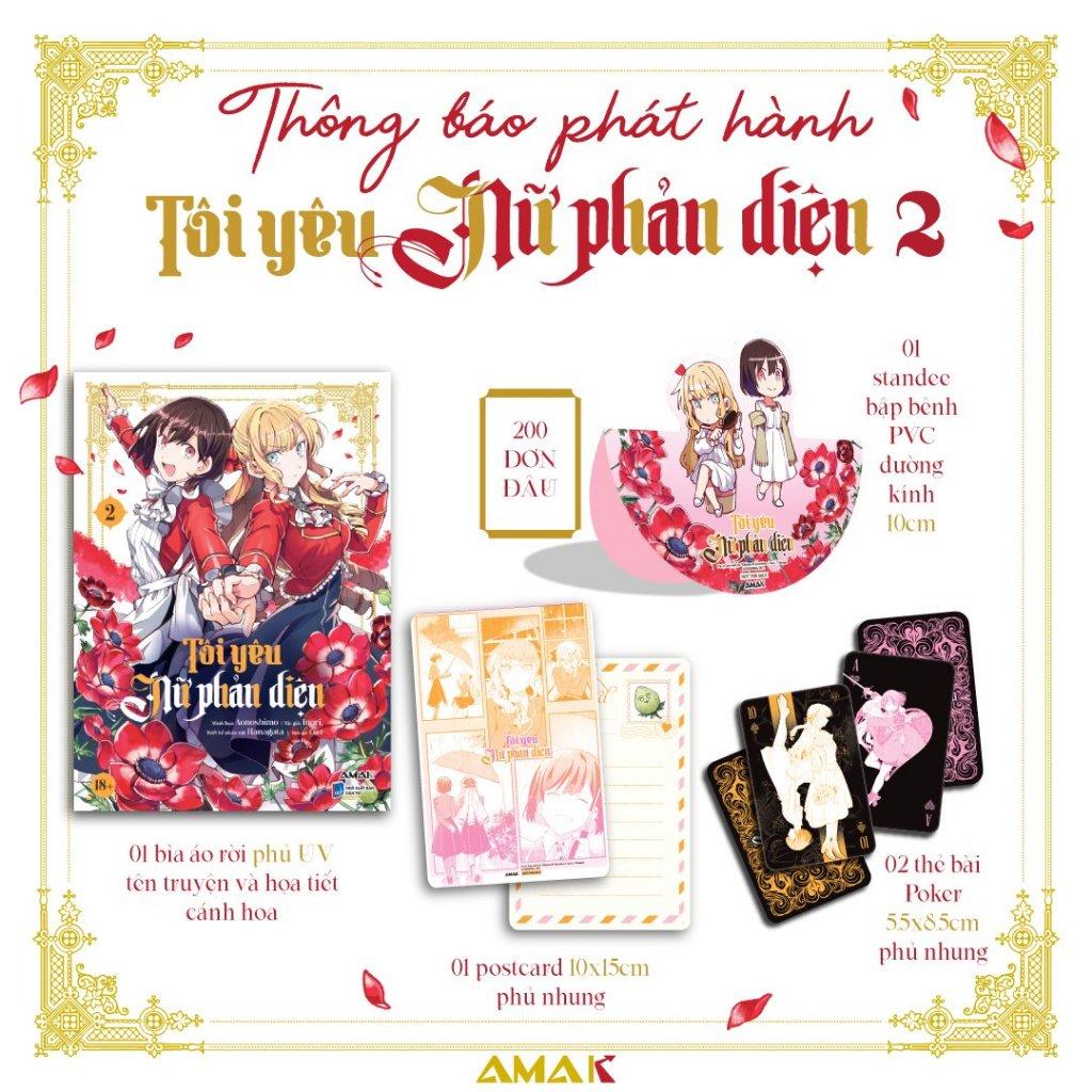 Tôi yêu nữ phản diện - tập 2 - Manga - Bản Quyền
