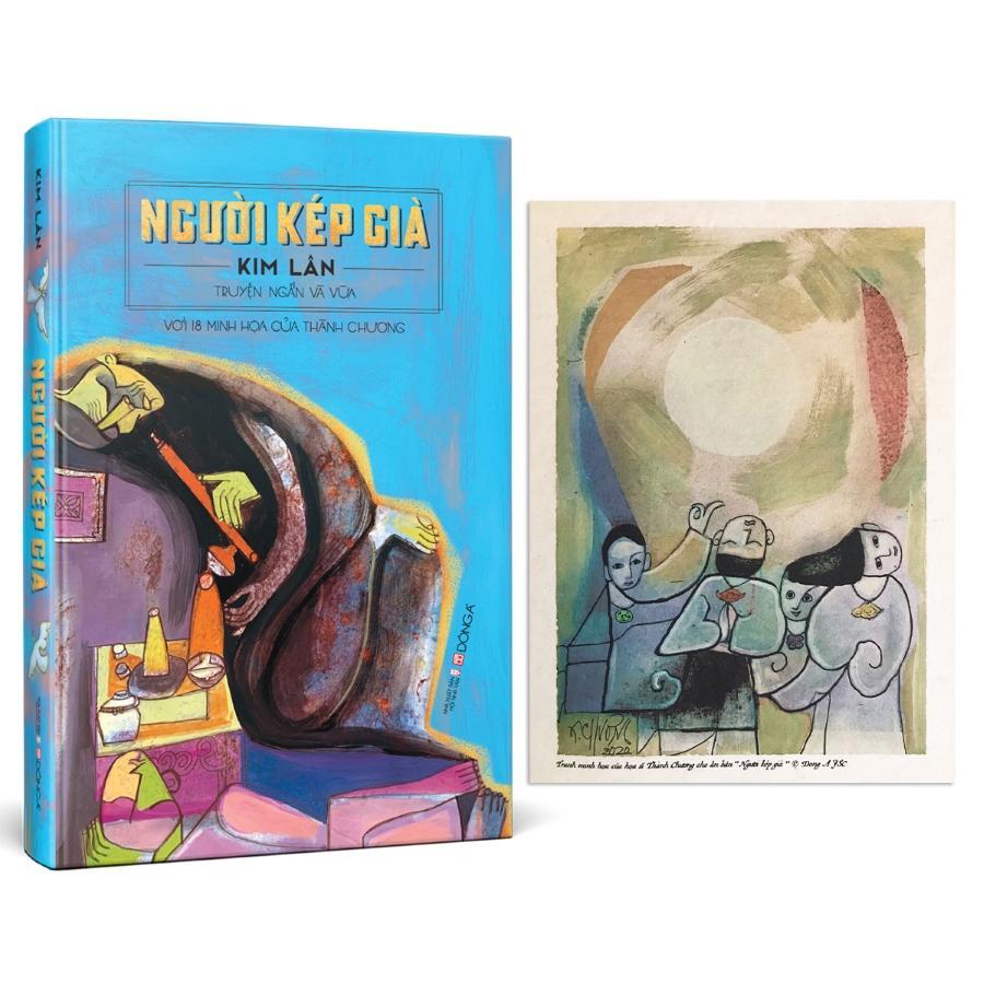 Sách - Người Kép Già - Truyện Ngắn Và Vừa Kim Lân - Với 18 Minh Họa Của Thành Chương - Đông A