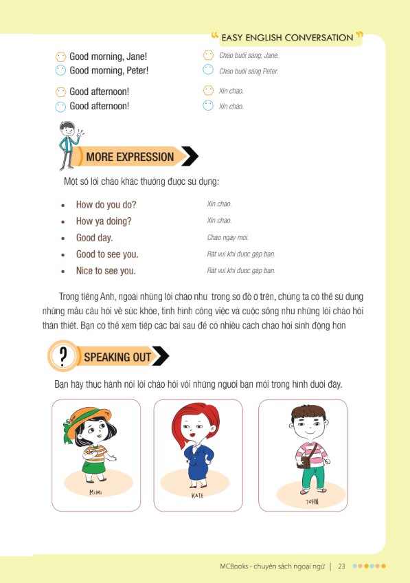 Sách - Easy English Conversation – Giao Tiếp Tiếng Anh Thật Dễ Dàng - MCBooks