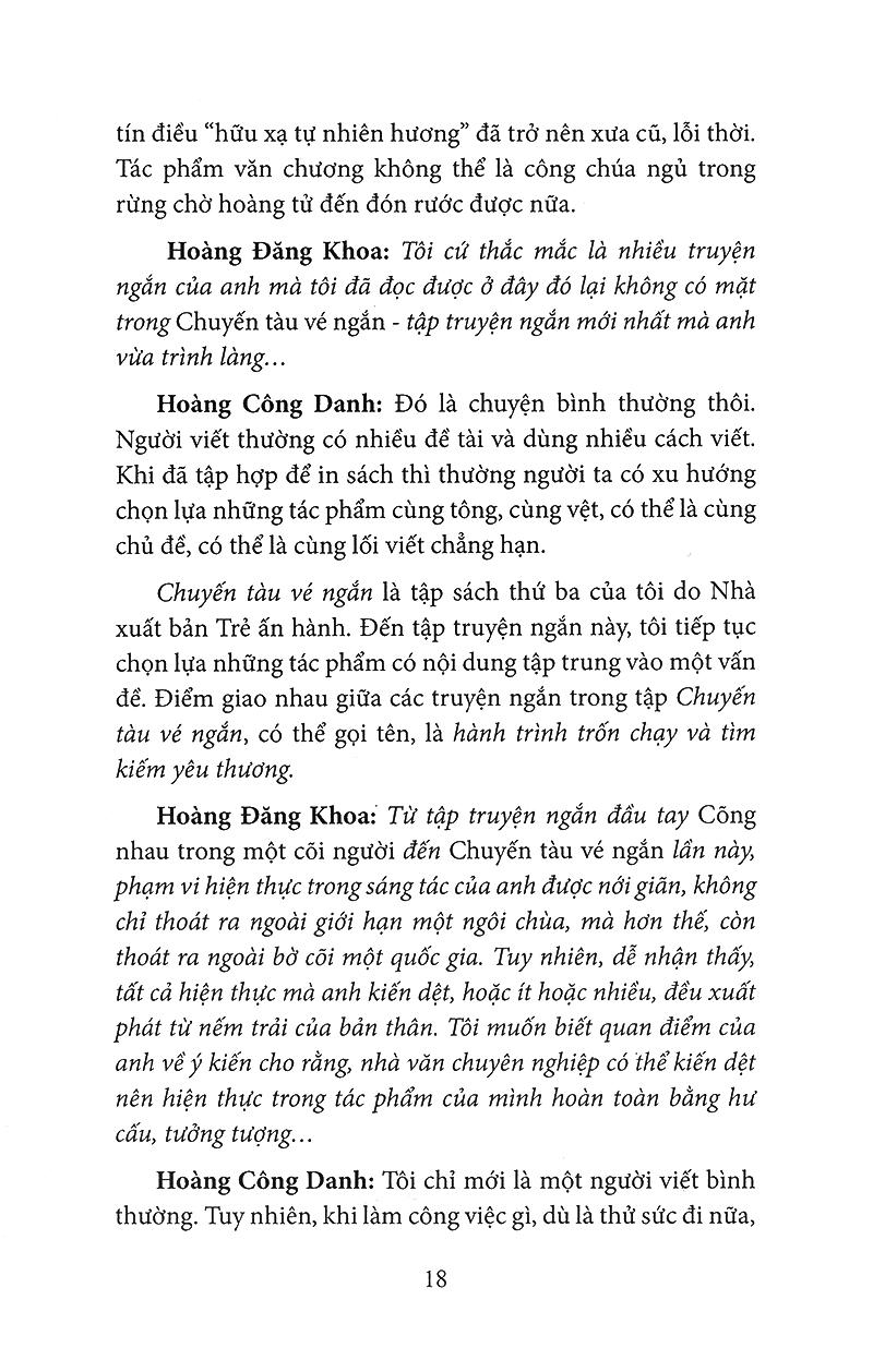 Song Hành Và Đối Thoại