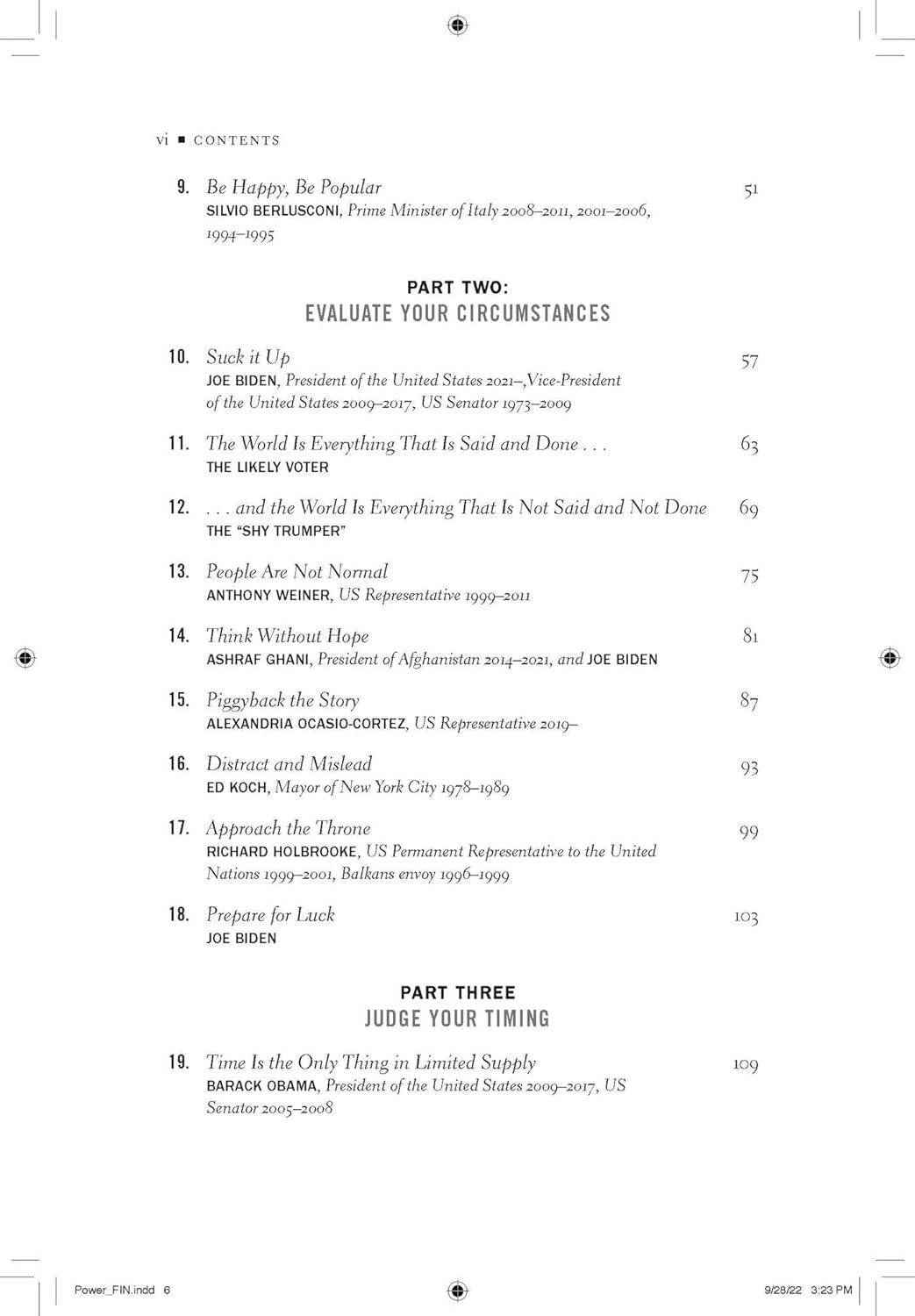 Sách Ngoại Văn - Power: The 50 Truths - The Definitive Inside