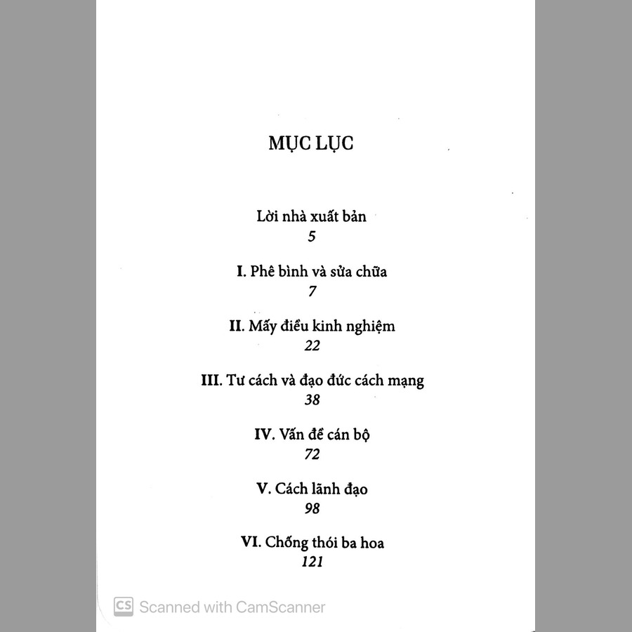 Sửa Đổi Lối Làm Việc (Khổ Nhỏ)