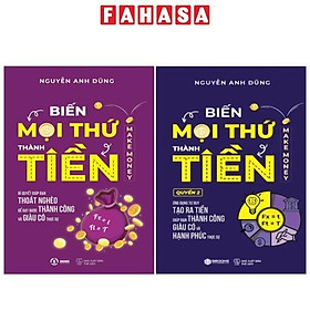 Combo Sách Biến Mọi Thứ Thành Tiền - Make Money - Quyển 1 + Quyển 2 (Bộ 2 Cuốn)