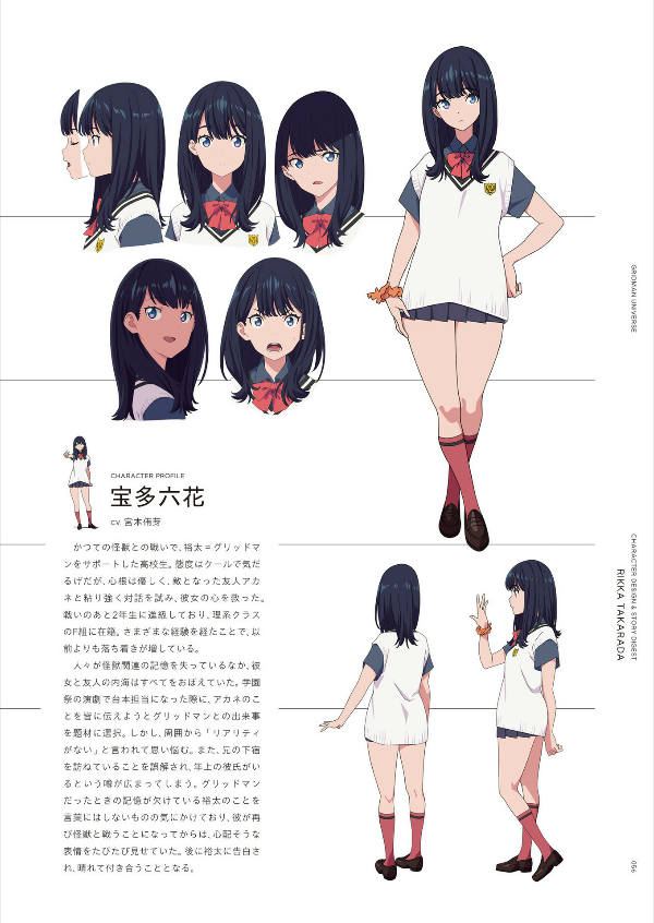 Gridman Universe Heroine Archive (Japanese Edition)