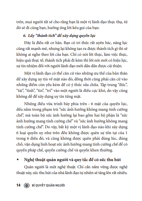 Bí Quyết Quản Người (Tái Bản 2023)
