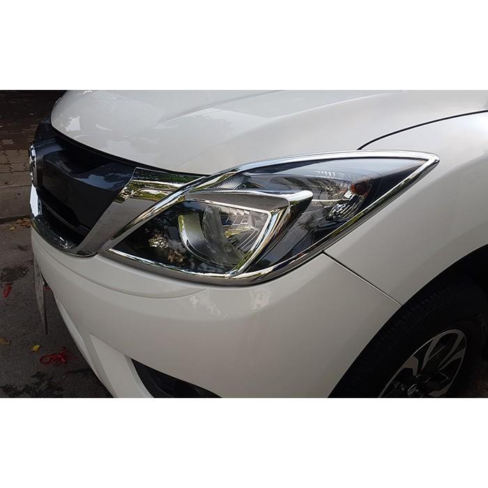 Bộ ốp trang trí, bảo vệ đèn dành cho xe Mazda BT50