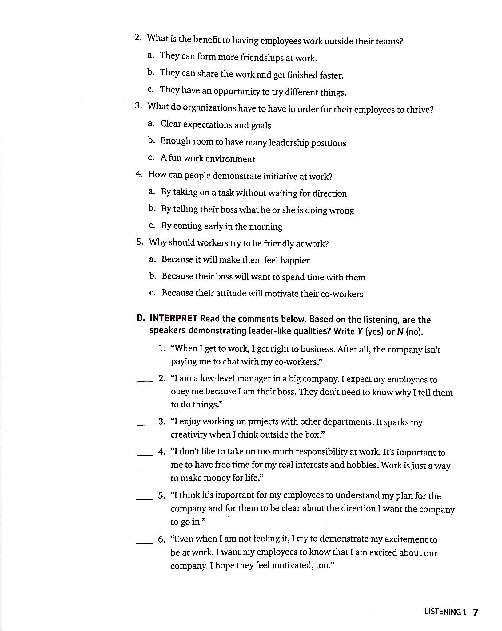 Q: Skills For Success: Level 4: Listening And Speaking Student Book With iQ Online Practice - 3rd Edition