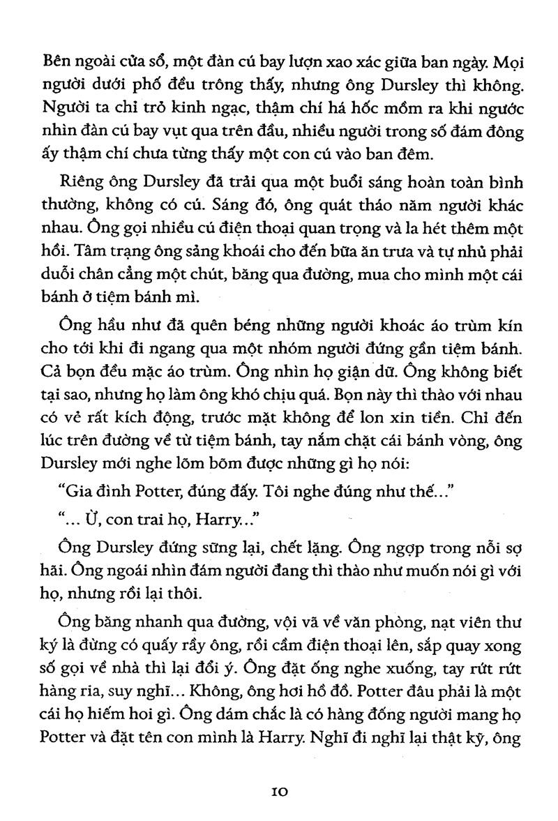 Harry Potter Và Hòn Đá Phù Thuỷ - Tập 1 (Tái Bản)