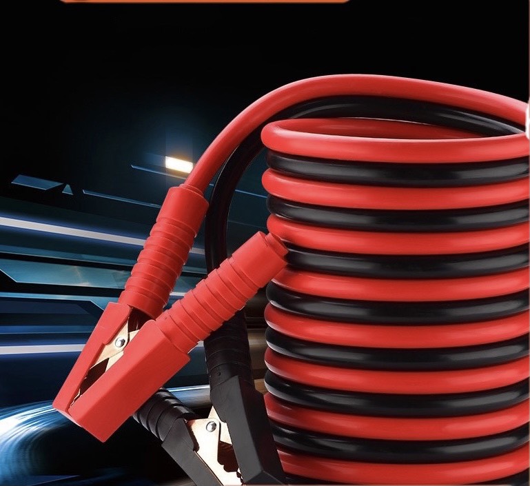 Dây Câu Kích Bình Ắc Quy Cứu Hộ Ô Tô xe Hơi 2000AMP Dài 4 Mét - Dây Sạc Bình Ắc Quy Lõi Đồng To Loại Tốt