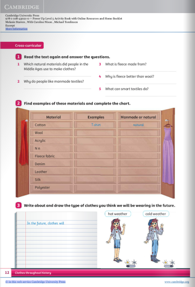 Power Up Level 5 Activity Book With Online Resources And Home Booklet