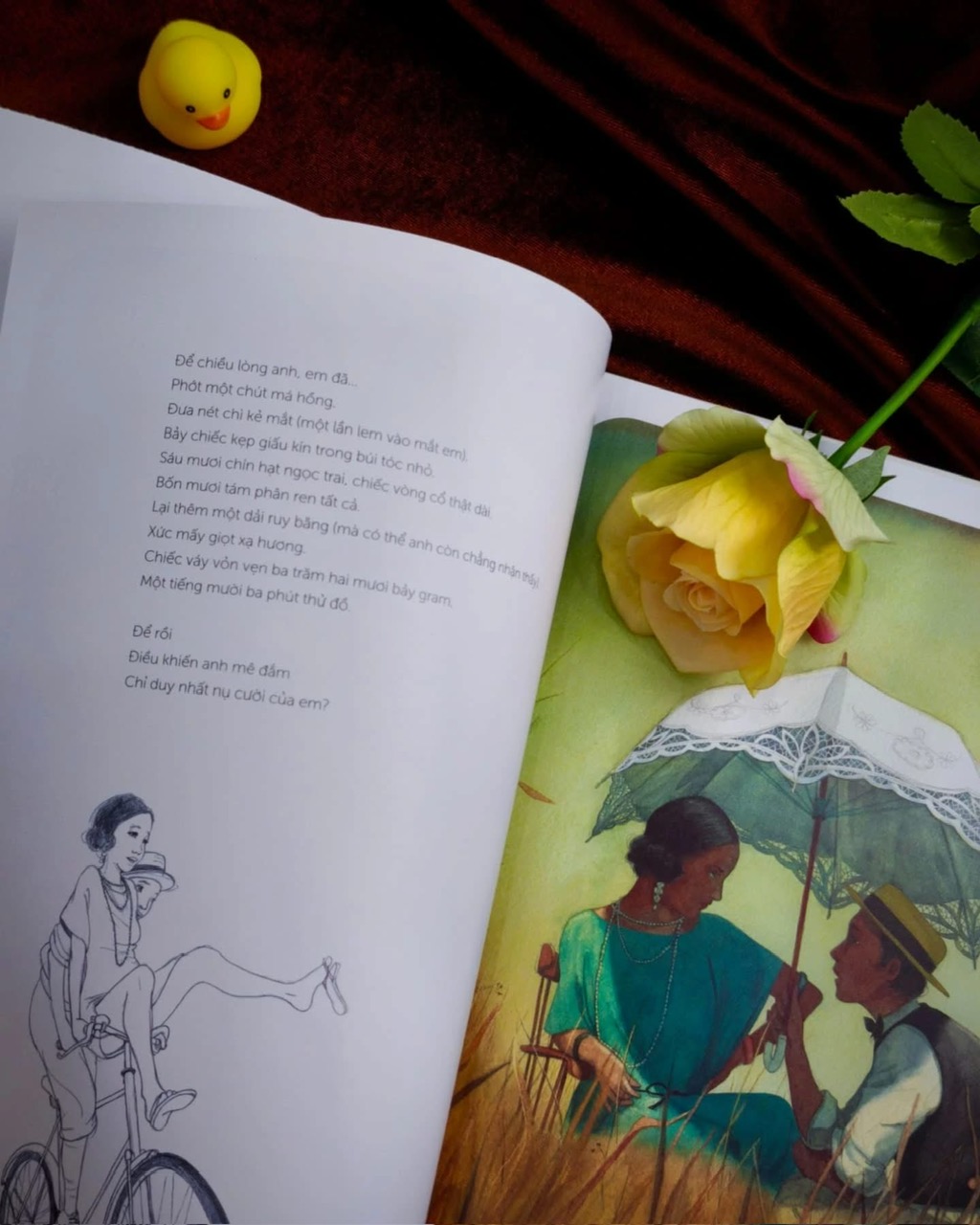 Sách - Khi Yêu - Phiên bản Khổ lớn Bìa gỗ