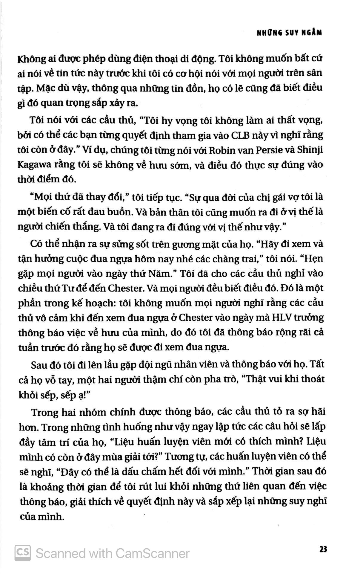 Hồi Ký Alex Ferguson (Tái Bản)