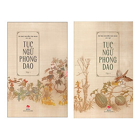 Combo Tục Ngữ Phong Dao (Bộ 2 Tập/ Kho Vàng Chung Của Nhân Loại )