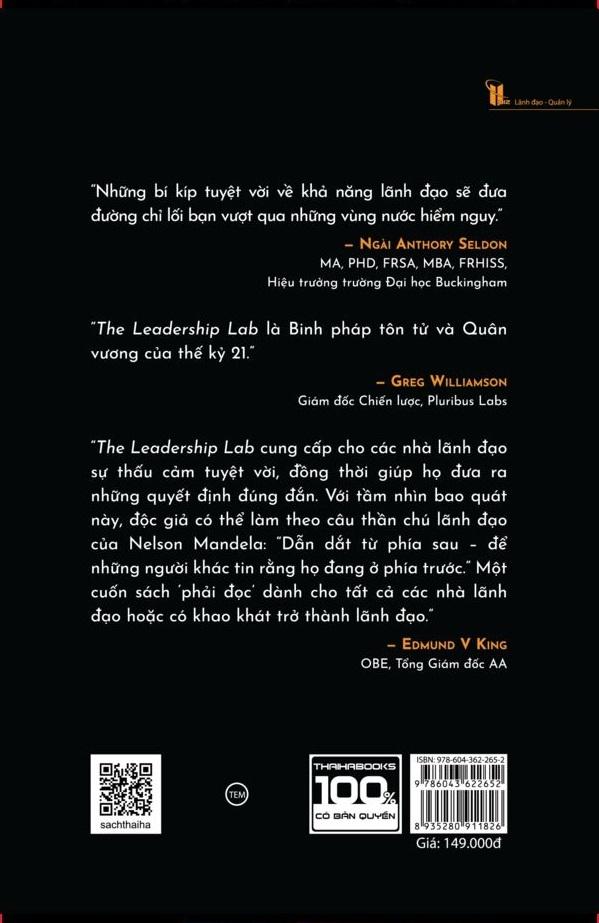 The Leadership Lab - Bí Quyết Lãnh Đạo Trong Kỷ Nguyên Số