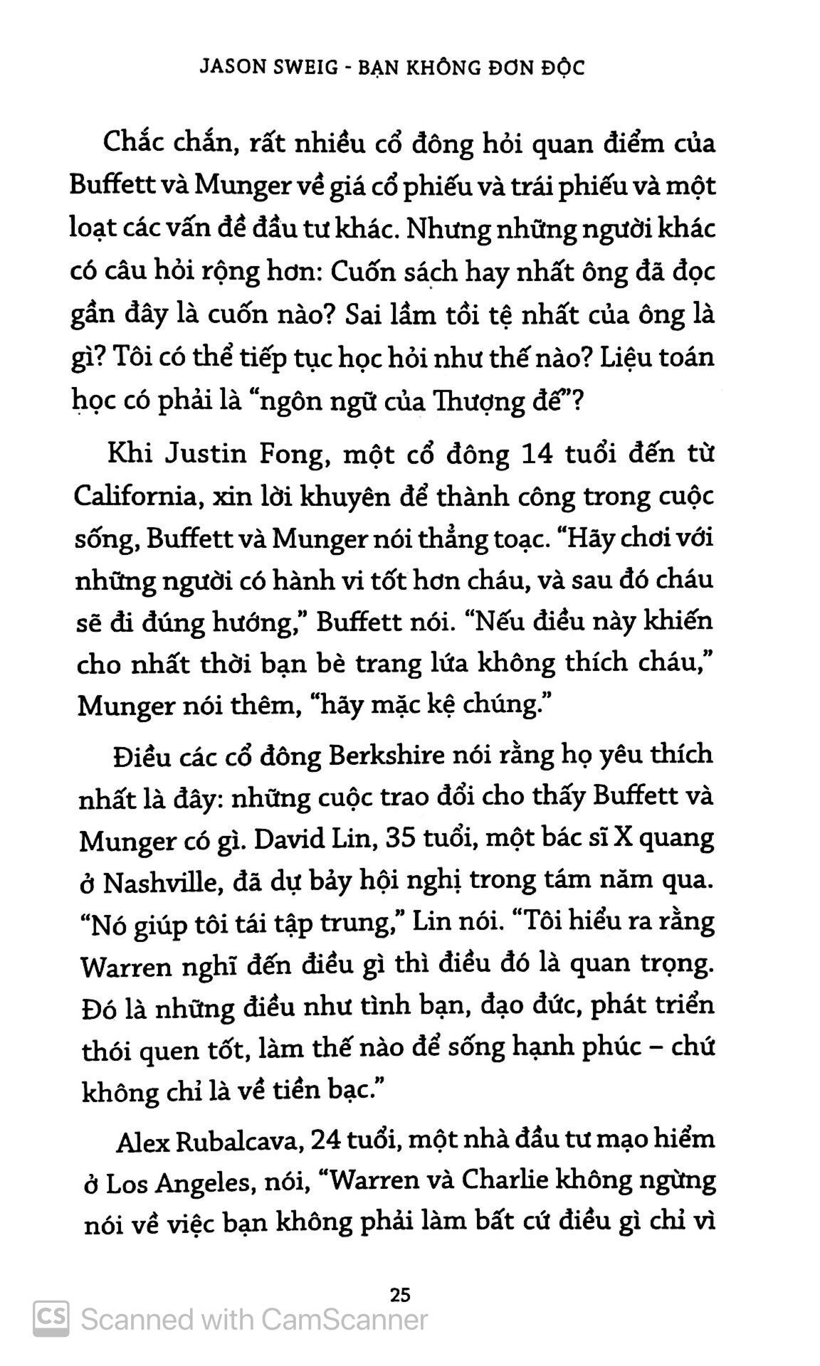 Màn Trình Diễn Trí Tuệ Của Warren Buffett - Những Câu Chuyện Tại Hội Nghị Thường Niên Berkshire Hathaway