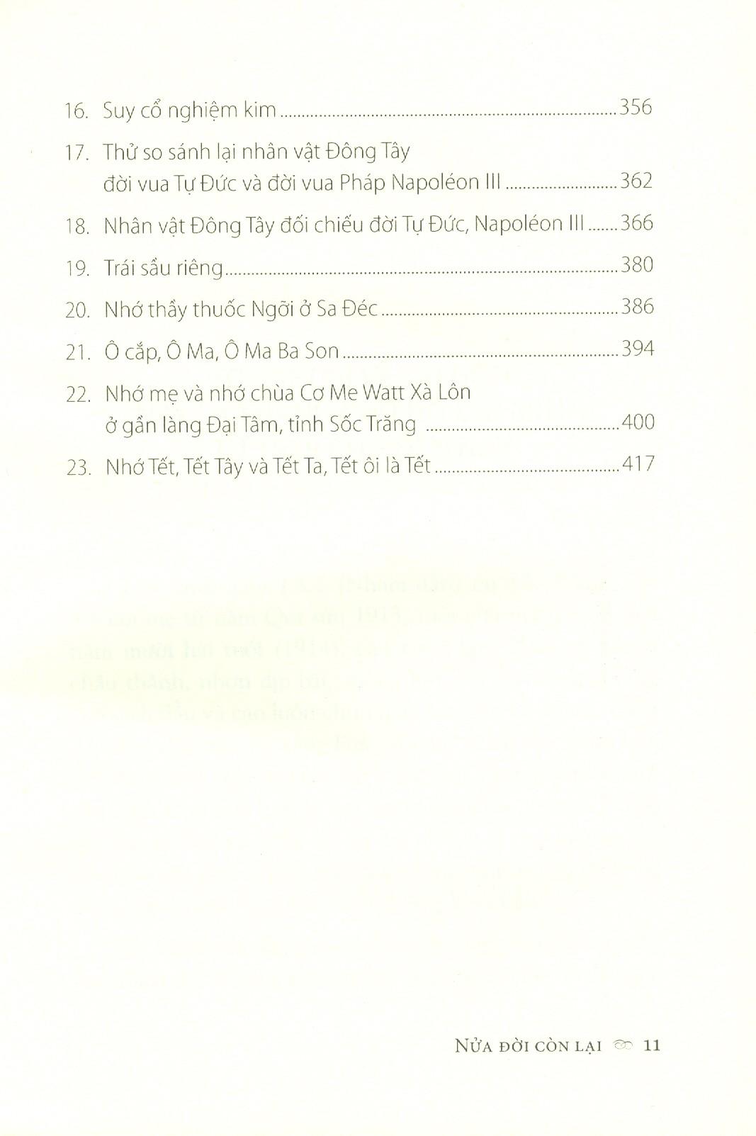 Nửa Đời Còn Lại - Bìa Cứng (Tái Bản 2020)