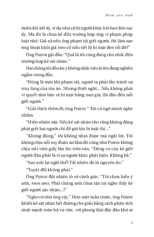 Đêm Yên Tĩnh - Hercule Poirot