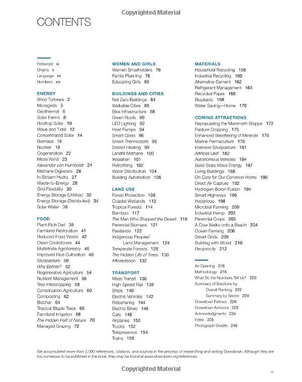 Drawdown: The Most Comprehensive Plan Ever Proposed To Reverse Global Warming