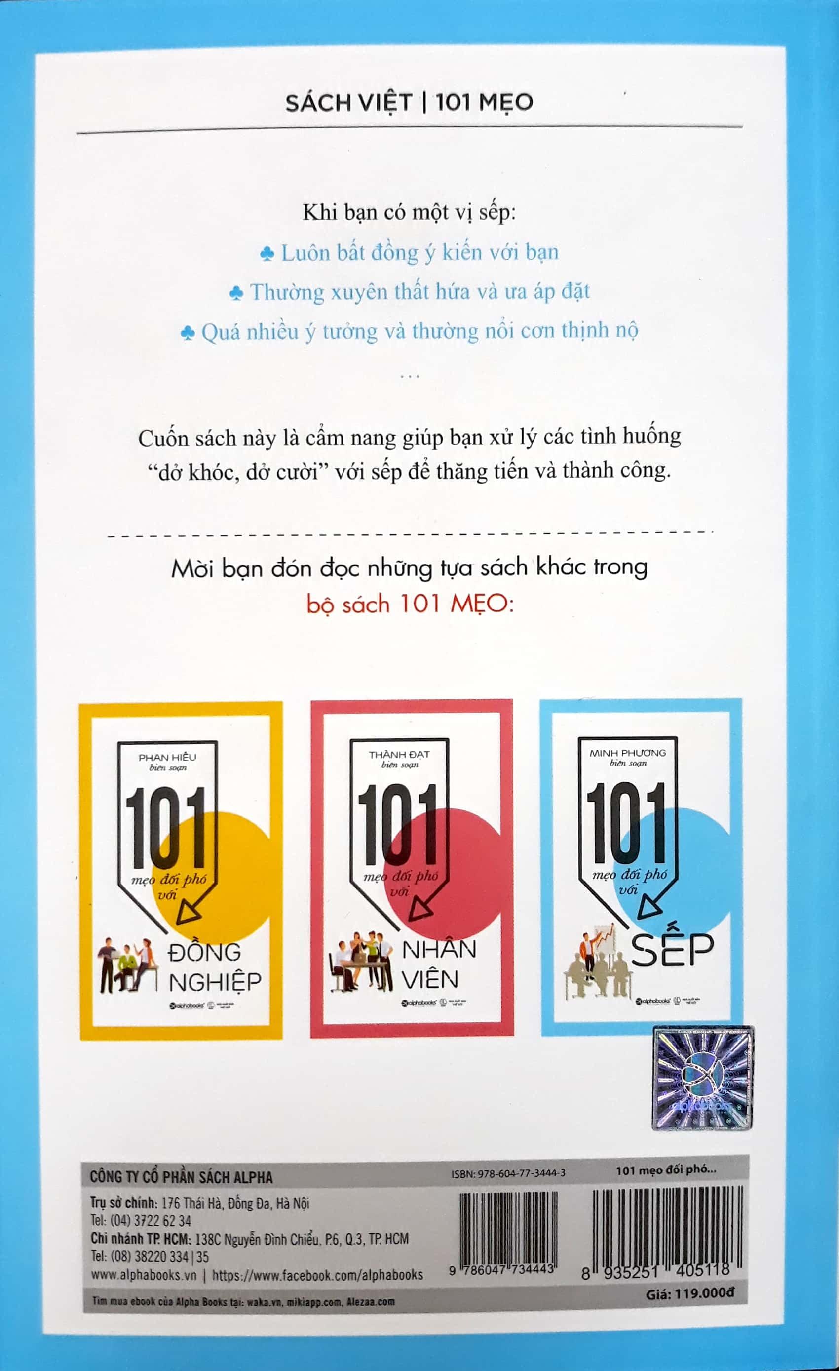 101 Mẹo Đối Phó Với Sếp