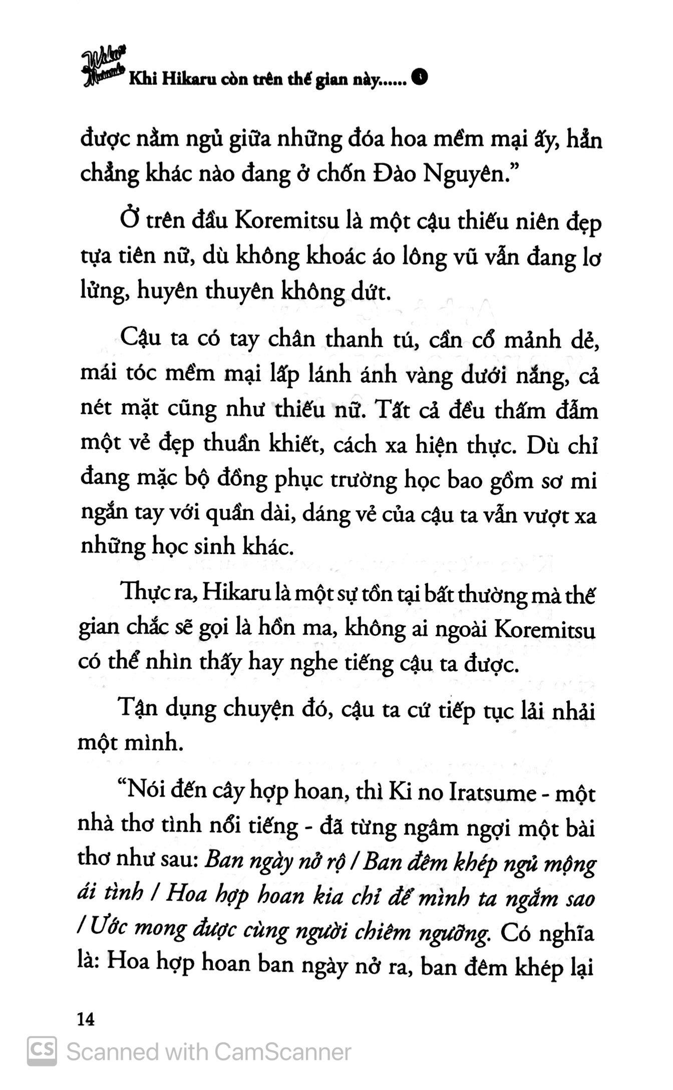 Khi Hikaru Còn Trên Thế Gian Này……Waka Murasaki