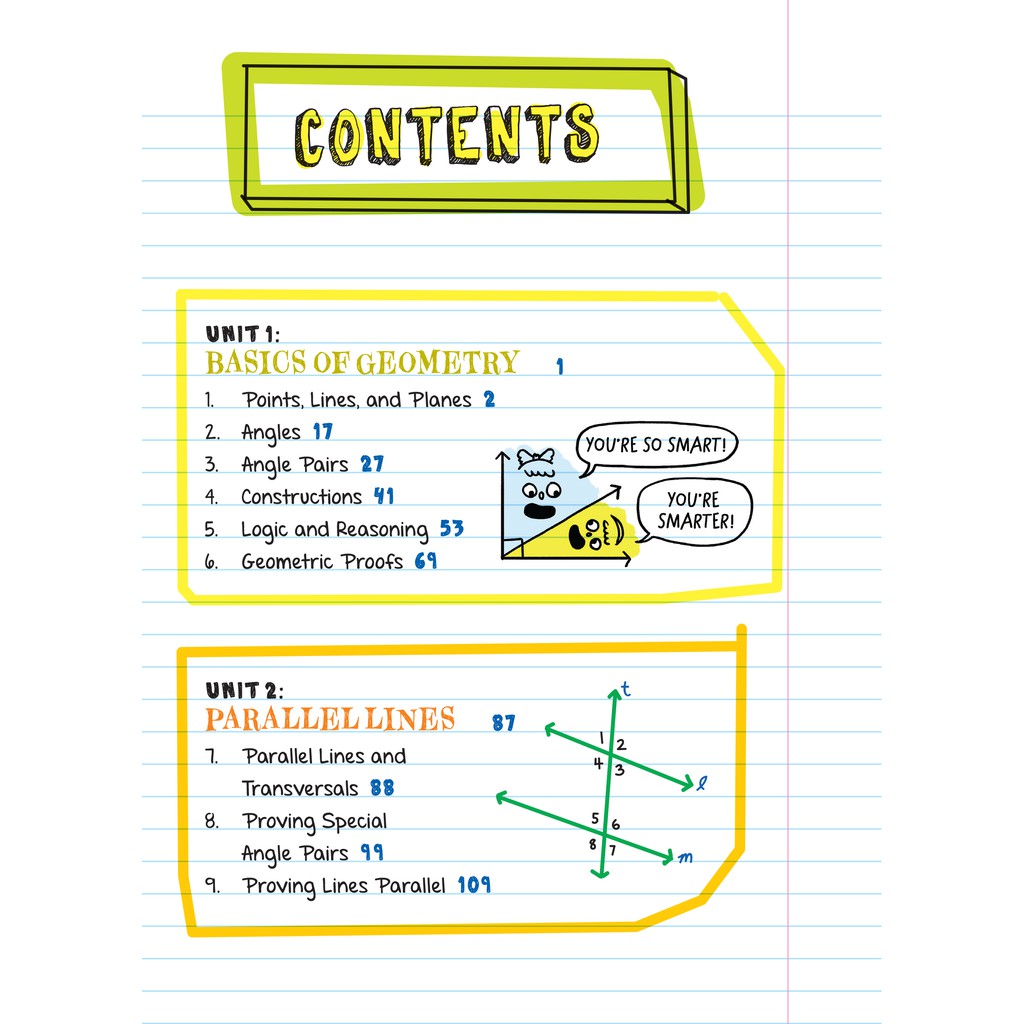 Sách - Everything you need to ace Geometry - Sổ tay hình học Á Châu Books