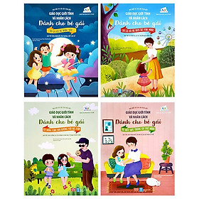 Bộ Sách Giáo Dục Giới Tính Và Nhân Cách Dành Cho Bé Gái (Bộ 4 Cuốn)-Tớ Biết Qúy Trọng Cơ Thể Mình+Tớ Dũng Cảm Nói Không Với Kẻ Xấu+Tớ Là Cô Bé Đáng Yêu+Tớ Là Cô Bé Lịch Sự, Văn Minh