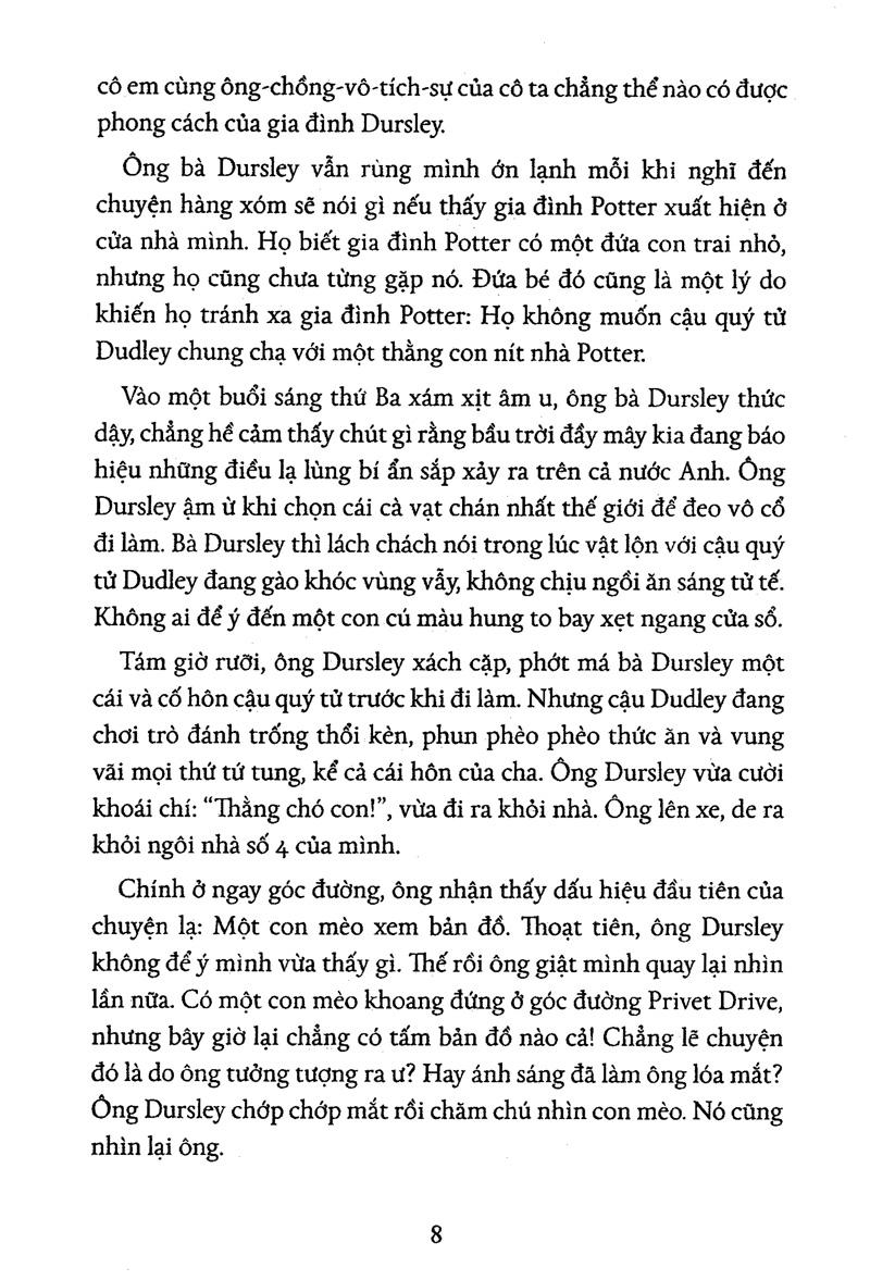 Harry Potter Và Hòn Đá Phù Thuỷ - Tập 1 (Tái Bản)