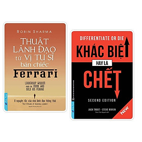 Combo Thuật Lãnh Đạo Từ Vị Tu Sĩ Bán Chiếc Ferrari + Khác Biệt Hay Là Chết - Bản Quyền