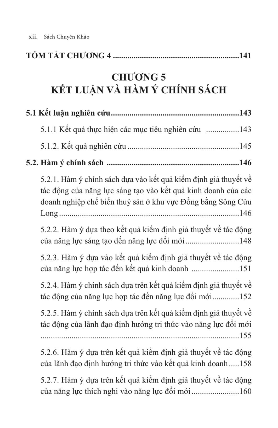 Sách Chuyên Khảo Tác Động Của Thành Phần Năng Lực Động Đến Kết Quả Kinh Doanh Của Doanh Nghiệp Ngành Chế Biến Thuỷ Sản Việt Nam