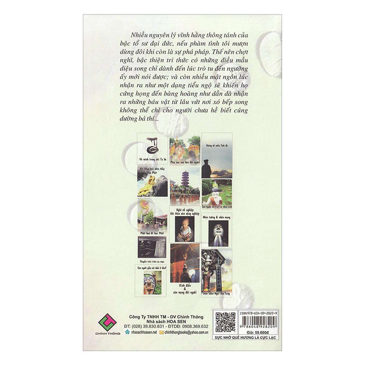 Sách - Sực Nhớ Quê Hương Là Cực Lạc - Chính Thông Book