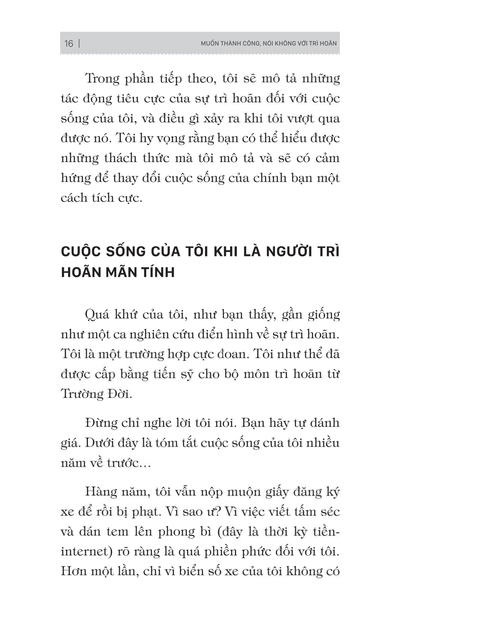 Muốn Thành Công Nói Không Với Trì Hoãn – 21 Nguyên Tắc Vàng Đập Tan Sự Trì Hoãn