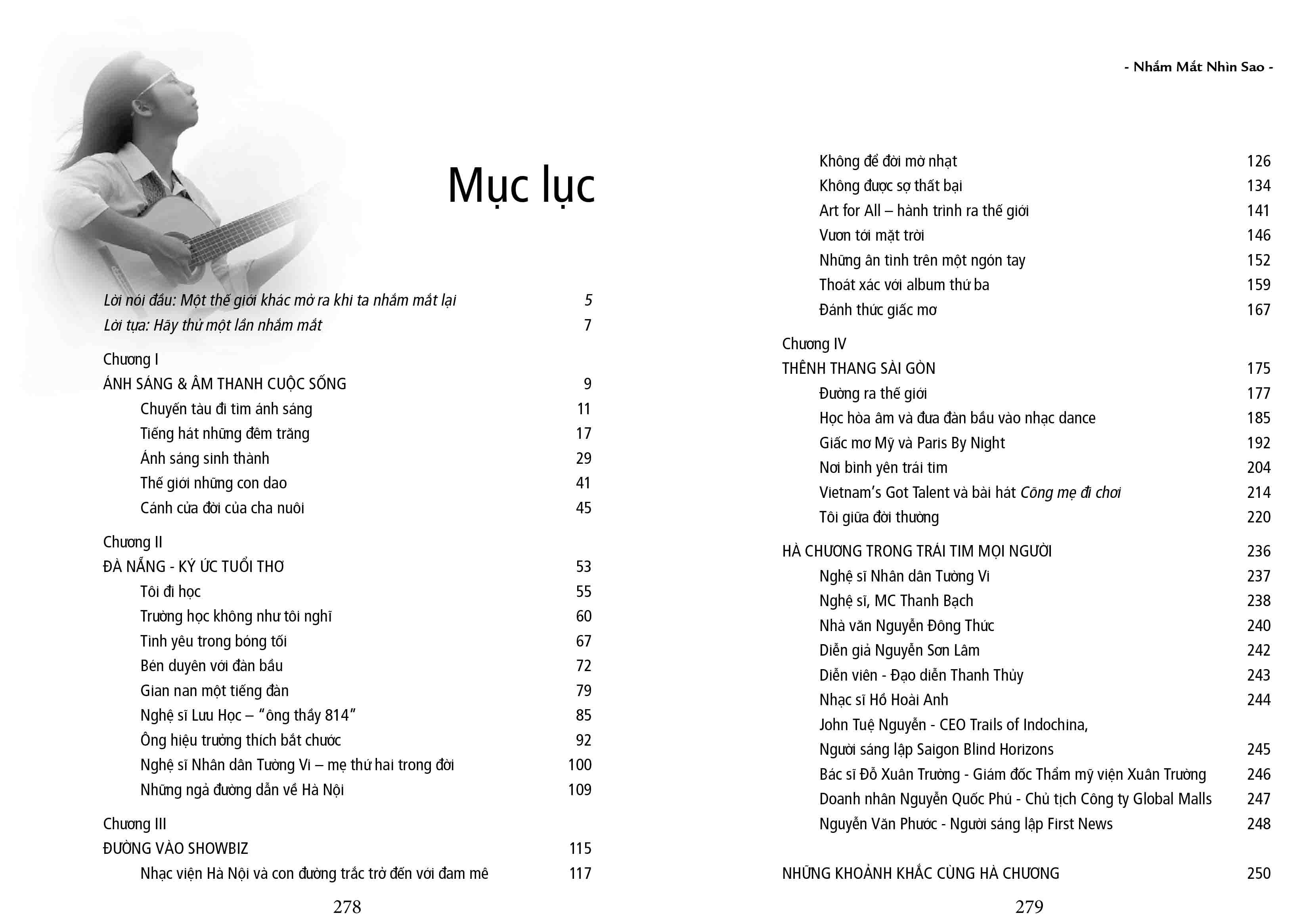 Nhắm Mắt Nhìn Sao - Tự Truyện Nhạc Sĩ Khiếm Thị Hà Chương