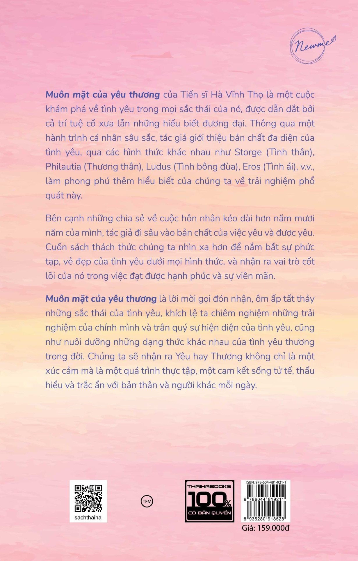 Sách - Muôn mặt của yêu thương