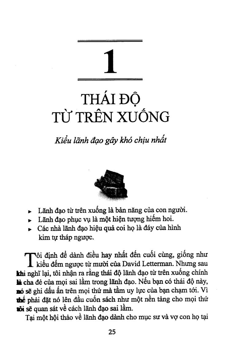 10 Sai Lầm Lớn Nhất Của Người Lãnh Đạo