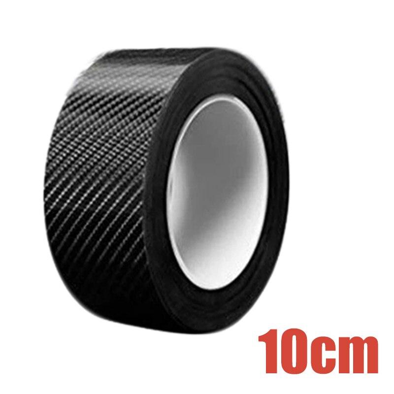 5/7/10 Mét decal Carbon Bảo Vệ Miếng Dán Chống Trầy, Ốp chân Gắn Cửa Bảo Vệ chống Bước Trang Trí Xe Ô Tô Băng Fiber 3D