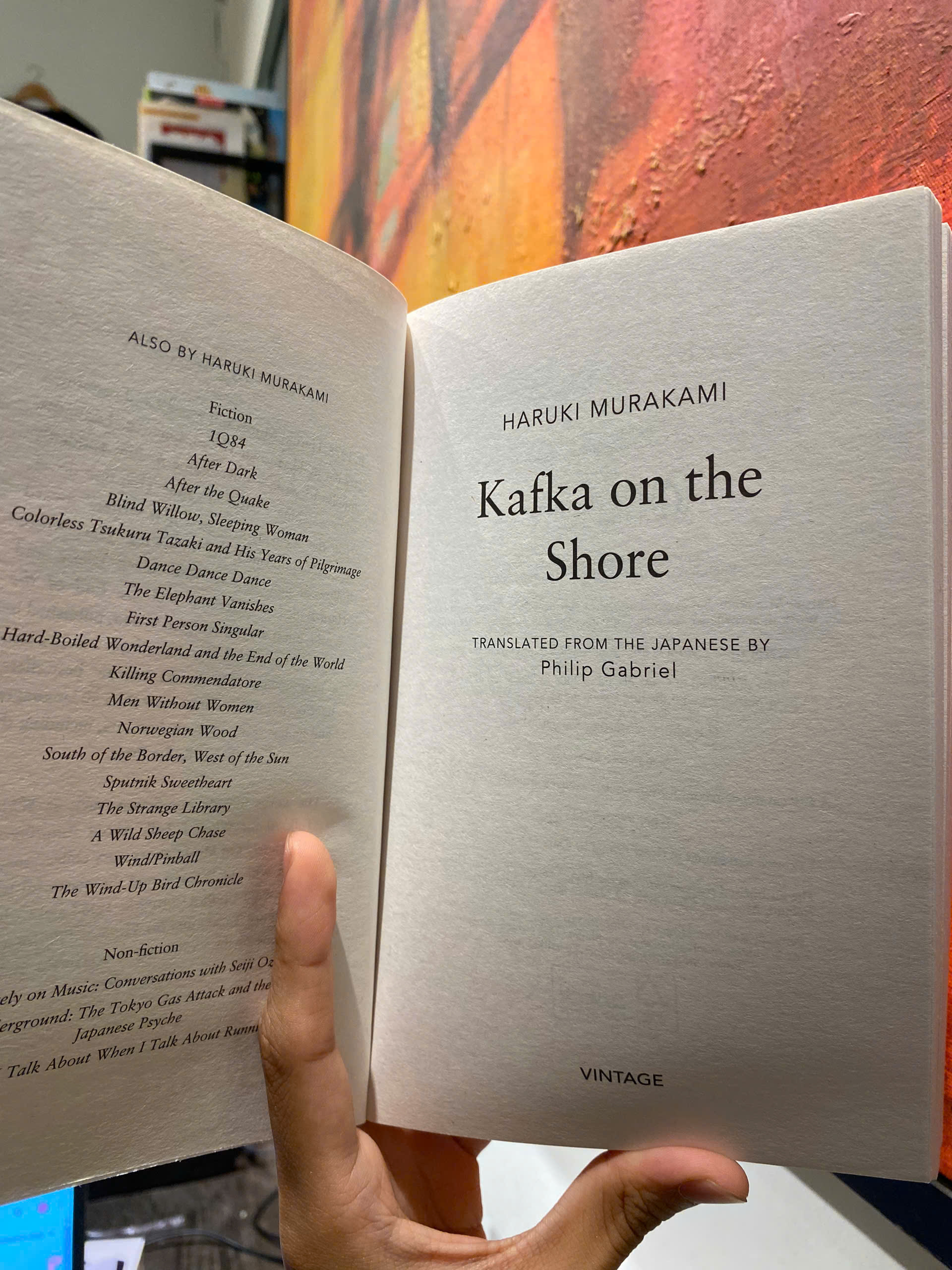 Sách - Kafka on the Shore by MURAKAMI Haruki - International Best Seller/Science Fiction & Fantasy