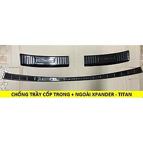 Ốp chống trầy cốp trong và ngoài xe dành cho Xpander TITAN