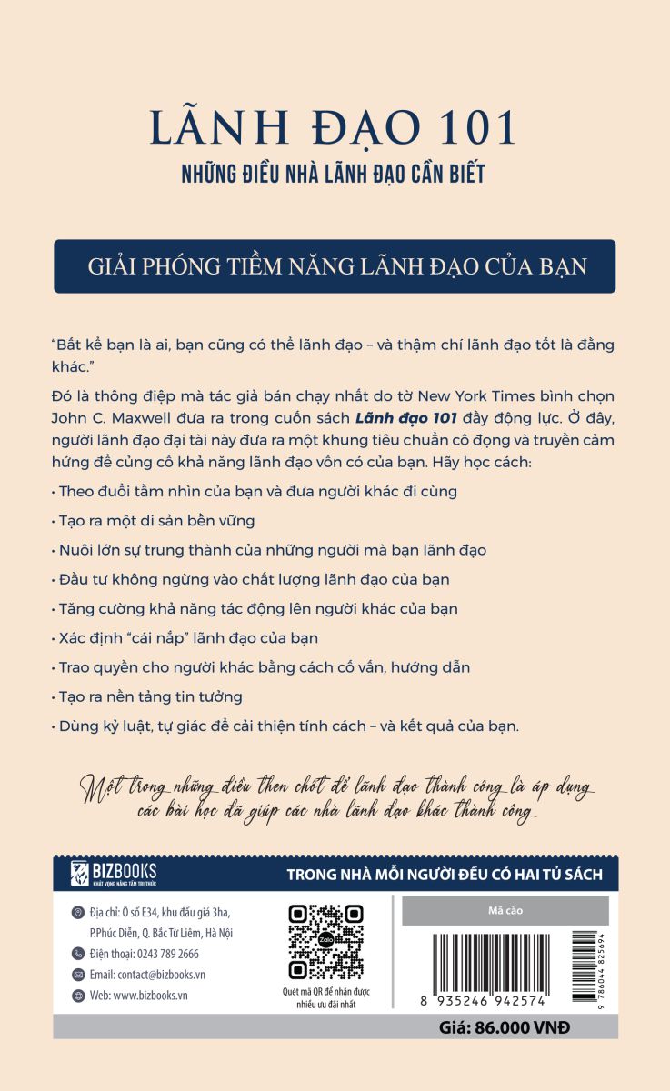 Lãnh đạo 101 - Leadership 101