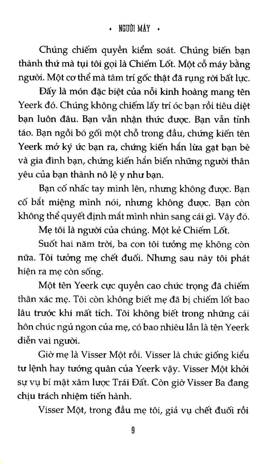 Animorphs - Người Hóa Thú (Tập 10) : Người Máy