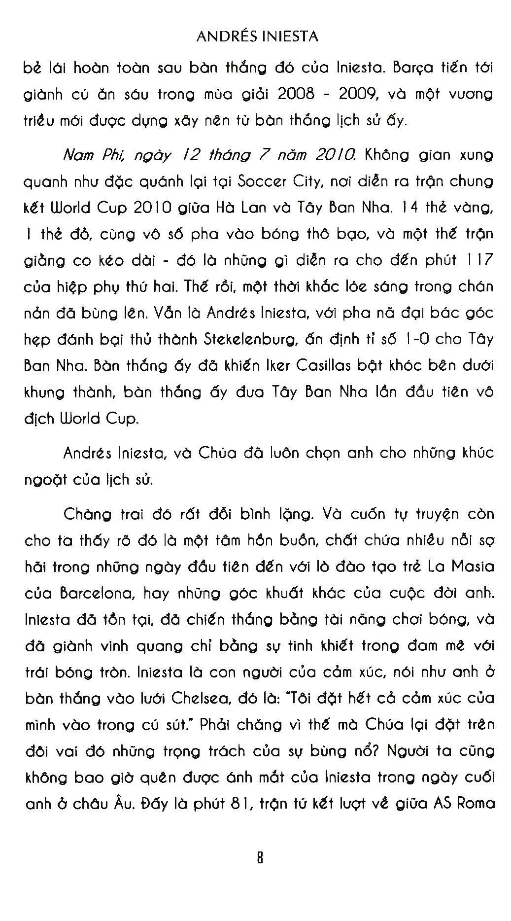 Andrés Iniesta The Artist – Khi bóng đá là nghệ thuật