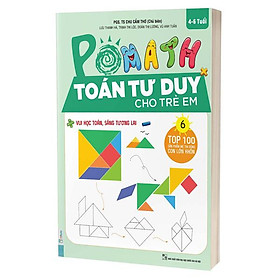 POMath - Toán Tư Duy Cho Trẻ Em 4-6 Tuổi (Tập 6)