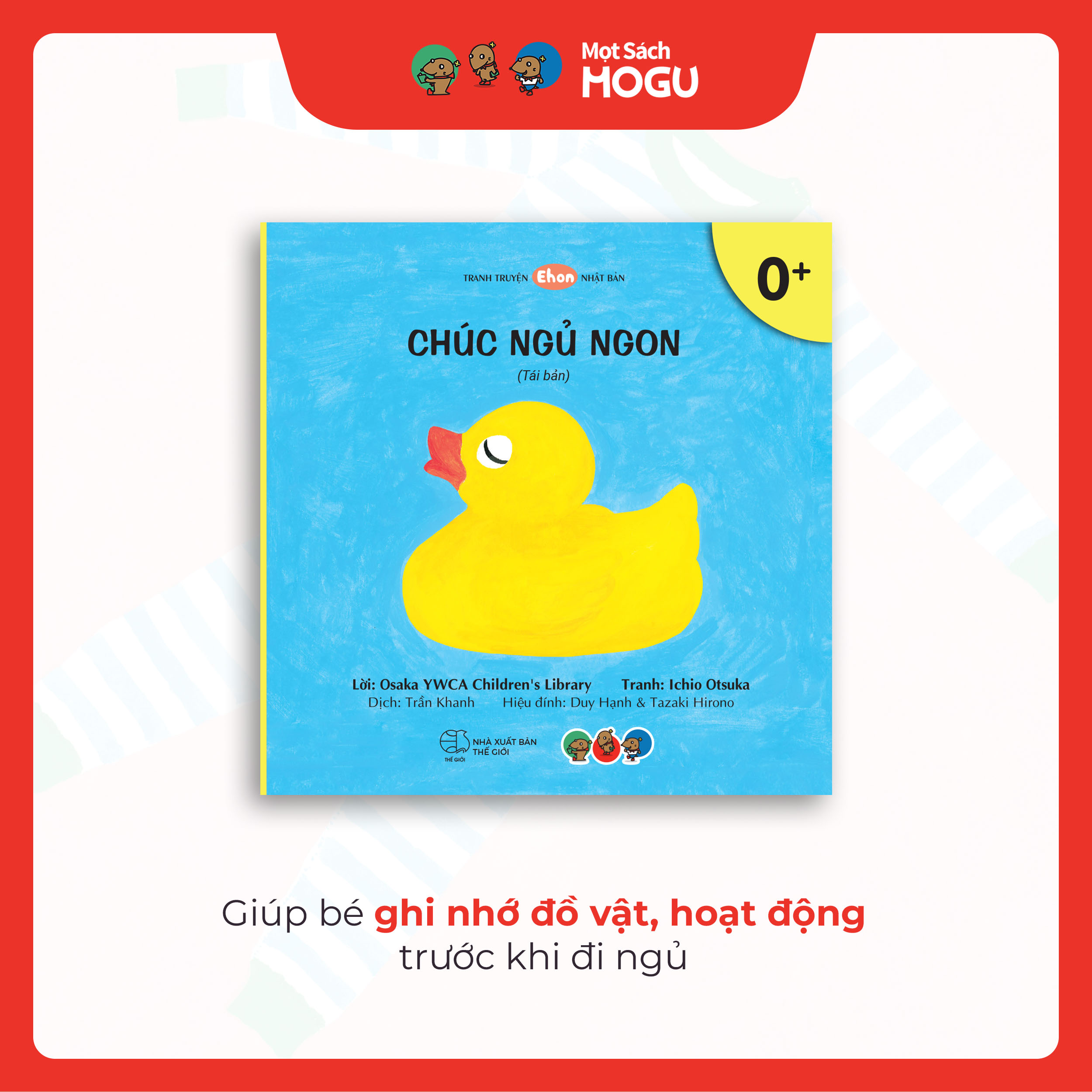 Truyện Ehon bé 1-2-3 tuổi - Chúc ngủ ngon