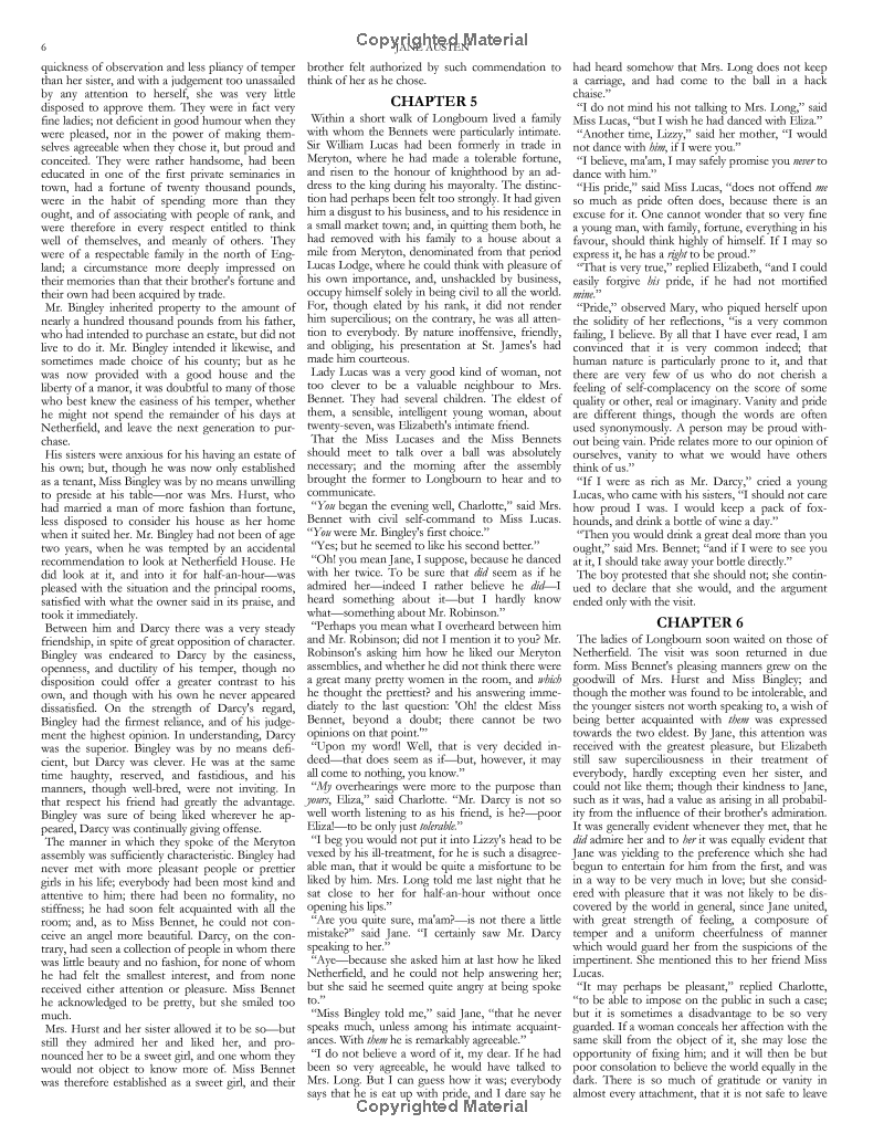 Pride and Prejudice - Vintage