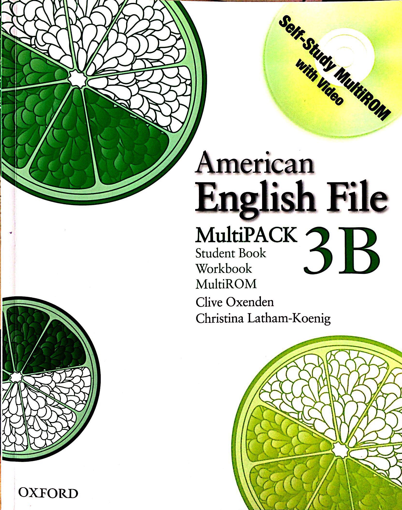 American English File Level 3 Student and Workbook Multipack B