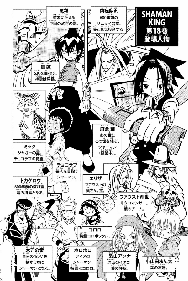 SHAMAN KING 18