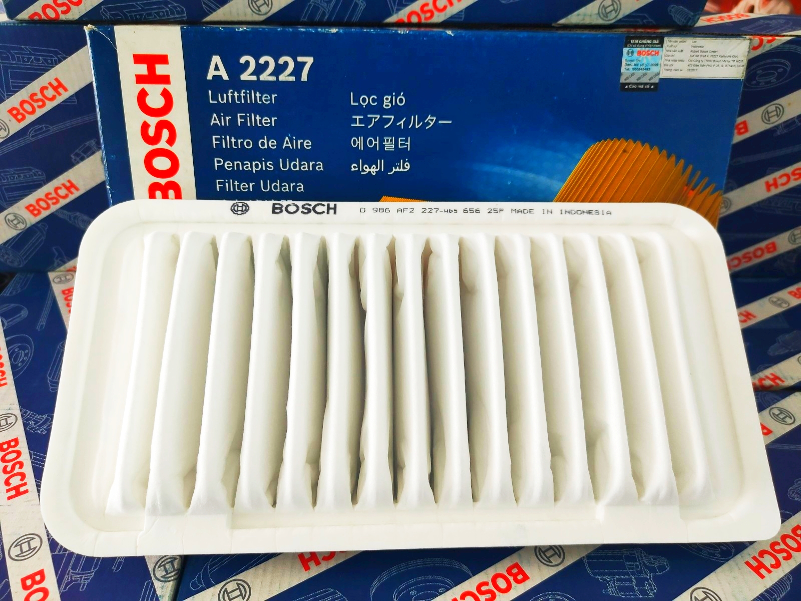 Lọc Gió Động Cơ Toyota Altis (2003-2008) - Bosch AT227