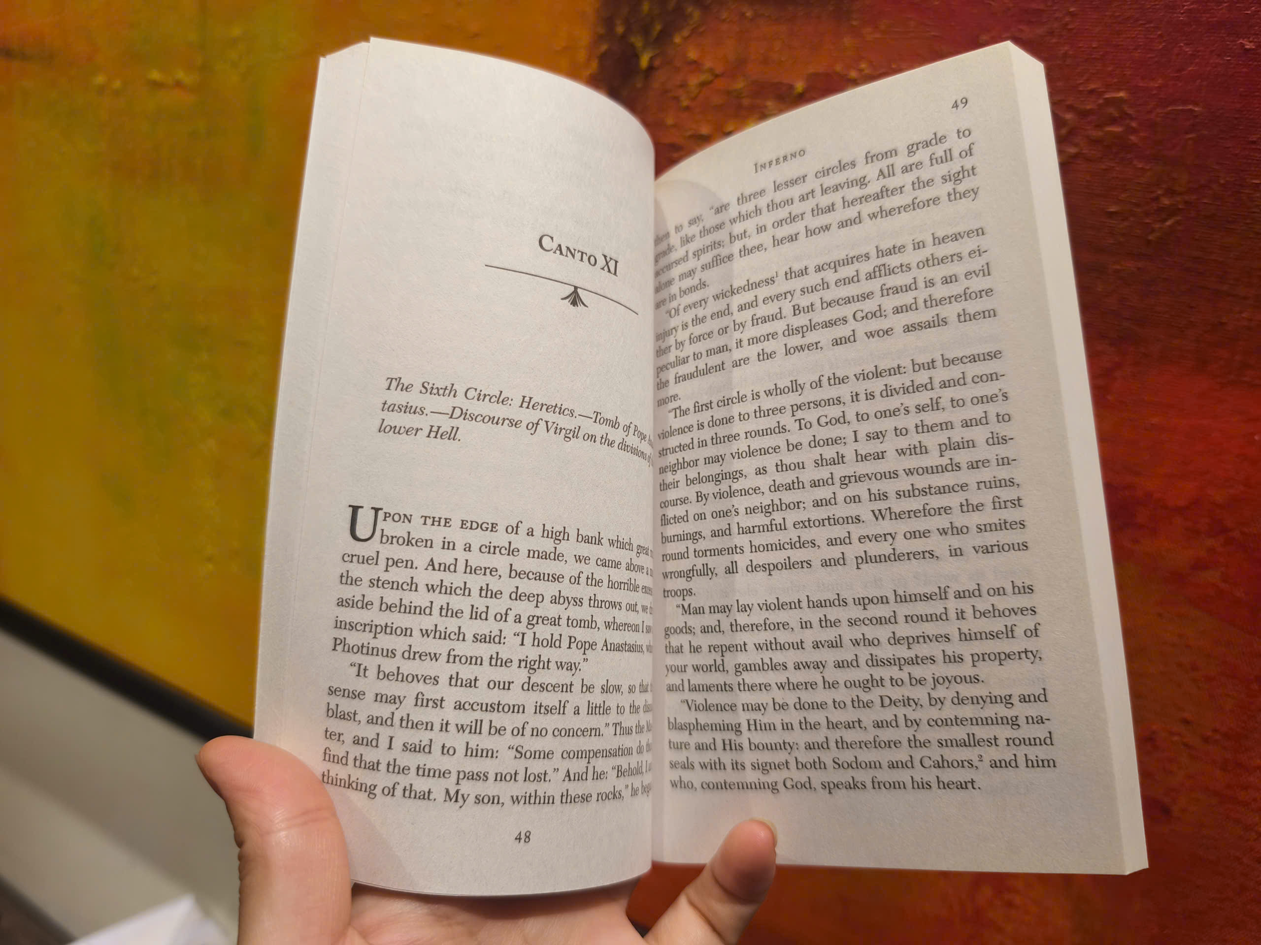 Sách - The Divine Comedy: Inferno (Enriched Classics) by Dante (Pocket size) by Dante Alighieri